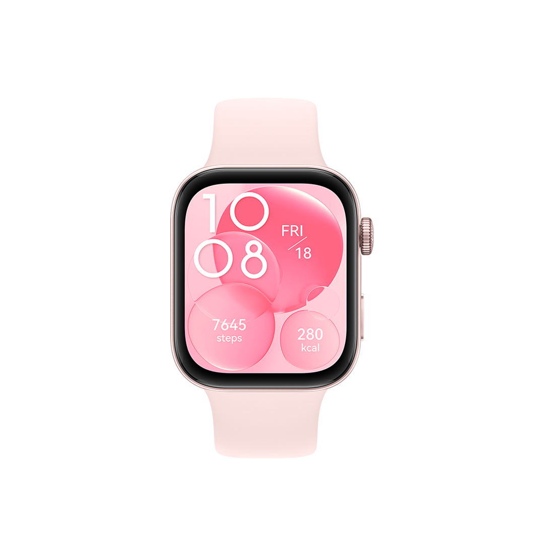 Huawei Watch FIT 3 Nebula Pink Fluoroelastomer Strap Huawei Watch FIT 3 Nebula Pink Fluoroelastomer Strap